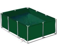 GPECTIFO Grand Bassin à Poissons extérieur en Toile avec Robinet de vidange
