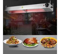 GPECTIFO Lampe chauffante Suspendue for réchauffer Les Aliments, idéale for Les Cuisines d'hôtel(120cm)