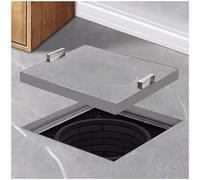 GPECTIFO Panneau d'accès et Cadre encastrés en Acier Inoxydable for Dalles de terrasse carrées