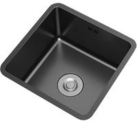 GPECTIFO Station de préparation de légumes compacte sous Plan en Acier Inoxydable Noir(40x40cm)