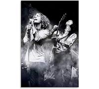 GPEIHANG Peintures sur Toile Robert Plant Jimmy Page Rock N Roll Metal Band pour décoration de Salon Art MuralImpression Affiches Photos 23.6"x35.4"(60x90cm) sans Cadre
