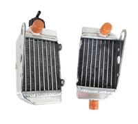 GPI RACING Gauche + droite compatible avec radiateur en aluminium KTM 50 SX/SXS MINI 50cc/49cc 2012-2017 2013 2014 2015 2016