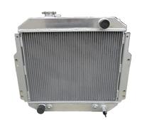 GPI Racing Radiateur en aluminium à 2 rangées pour chariot élévateur Ni-ss-an 1988-1992 A10-A25, H20, OEM #2146090H10