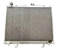 GPI RACING Radiateur entièrement en aluminium pour 5/2000-2009 Mit-subi-shi Pajero NM NP NS NT 2.8L 3.2L Diesel AT/MT 2001 2002 2003 2004