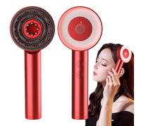 GplHAIN Brosse De Massage éLectrique du Cuir Chevelu, avec RéServoir De Guidage De Liquide D'Huile Essentielle De 6 ML, 3 Modes, Peigne De Massage Profond du Cuir Chevelu, Relaxation