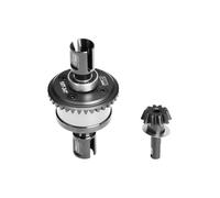 GPM 20CrMnTi Steel + 7075 Alloy Front Or Rear Complete Differential for Arrma 1:8 KRATON 6S V6 / Notorious V6 / Outcast/Talion / 1:7 Mojave EXB/FIRETEAM/BIG Rock 6S Upgrade Parts - Silver