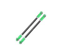 GPM 4140 Carbon Steel Adjustable Front Steering Rod with 7075 Alloy Ends for Traxxas 1:5 XRT 8S-78086-4 / XRT Ultimate 8S-78097-4 / X Maxx WideMaxx Kit #7895 Upgrades - Green