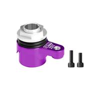 GPM 7075 Kit de servo en alliage d'aluminium 25T avec ressort intégré pour Arrma 1/18 Granit GROM Mega 380 brossé 4X4 Monster Truck ARA2102 - Violet