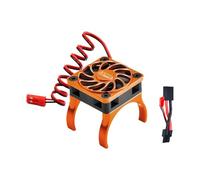 GPM Aluminium 6061-T6 Alloy High Speed Cooling Fan 18000 RPM Compatible with 36mm Motor for Traxxas 1:16 Mini Maxx/Mini XRT 3S / 1/8 Jato 2S 4S Upgrade Parts - Orange