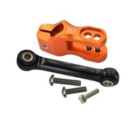 GPM Aluminium 6061-T6 Servo Horn with Tie Rods for Traxxas Unlimited Desert Racer UDR 4X4 85076-4 - 5Pc Set Orange