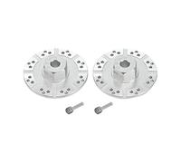 GPM Aluminium 7075 +1.5mm Hex with Brake Disk with Silver Lining for Losi 1:10 Baja REY-LOS03008 / Rock REY-LOS03009 / Baja Rey 2.0-LOS03046 Upgrades - Silver