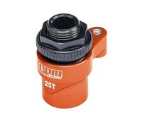 GPM Aluminium 7075 Alloy 25T Servo Saver Set Horn with Built-in Spring for Traxxas 1/16 Mini Maxx 4WD RTR Brushless Monster Truck 107154-1 Upgrades - Orange