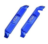 GPM Aluminium 7075 Alloy Chassis Nerf Bars for Traxxas 1/16 Mini Maxx 4WD RTR Brushless Monster Truck 107154-1 Upgrades - Blue
