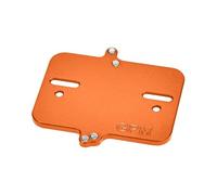 GPM Aluminium 7075 Alloy Electronic Mount Plate for Traxxas 1/16 Mini Maxx 4WD RTR Brushless Monster Truck 107154-1 Upgrades - Orange