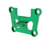 GPM Aluminium 7075 Alloy Front Bulkhead Mount Strengthen for Traxxas 1/16 Mini Maxx 4WD RTR Brushless Monster Truck 107154-1 Upgrades - Green