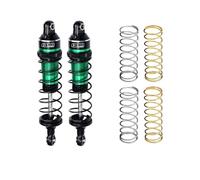 GPM Aluminium 7075 Alloy Front Or Rear Adjustable Spring Shock 87mm for Traxxas 1/16 Mini Maxx 4WD RTR Brushless Monster Truck 107154-1 Upgrades - Green