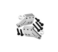 GPM Aluminium 7075 Alloy Front Or Rear Shock Mount for Traxxas 1:8 4WD Maxx Slash 6S-102076-4/1:10 4WD Maxx-89076-4 Monster Truck Upgrades - Silver