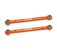 GPM Aluminium 7075 Alloy Front Steering Toe Links for Traxxas 1/16 Mini Maxx 4WD RTR Brushless Monster Truck 107154-1 Upgrades - Orange