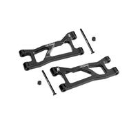 GPM Aluminium 7075 Alloy Front Upper Suspension Arms for Traxxas 1/16 Mini XRT VXL-3S 108076-1 Monster Truck Upgrades - Black
