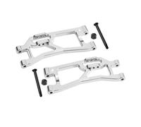 GPM Aluminium 7075 Alloy Rear Lower Suspension Arms for Traxxas 1/16 Mini XRT VXL-3S 108076-1 Monster Truck Upgrades - Silver