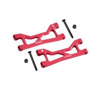 GPM Aluminium 7075 Alloy Rear Upper Suspension Arms for Traxxas 1/16 Mini XRT VXL-3S 108076-1 Monster Truck Upgrades - Red