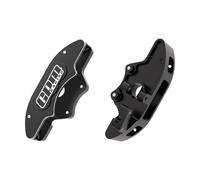 GPM Aluminium 7075-T6 Alloy Front Brake Calipers (Left & Right) for Traxxas 1/6 Funco Pro Scale 2WD Sand Car 8S-109076-4 Upgrades - Black