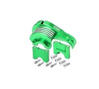 GPM Aluminium 7075-T6 Main Gear Cover for Traxxas 1/8 4WD Sledge Monster Truck 95076-4 - 11Pc Set Green