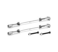 GPM Aluminium Alloy 6061-T6+Stainless Steel Adjustable Rear Upper Arm Tie Rod for Arrma 1:5 KRATON 8S / Outcast 8S / KRATON EXB/Outcast EXB Upgrade Parts - Silver