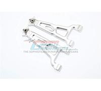 GPM Aluminium Front Upper Suspension Arm for LOSI 1:6 4WD Super Baja Rey LOS05013 / Super Baja Rey 2.0 LOS05021 Upgrades - Silver
