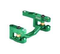 GPM Ensemble de direction en alliage d'aluminium 7075-T6 pour Arrma /16 Quake Gorgon Mojave GROM 1/18 Granit 1/14 Typhon GROM 1/12 LOSI NASCAR - Vert