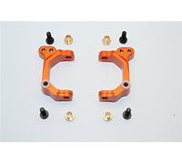 GPM HPI E-Firestorm Flux Upgrade Pièces Aluminium Front C Hub - 1Pr Set Orange