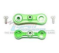 GPM Losi 1:10 Baja Rey/Rock Rey/Hammer Rey U4 Upgrade Pièces Aluminium Stabilizing Mount for Steering Assembly - 1Pr Set Green