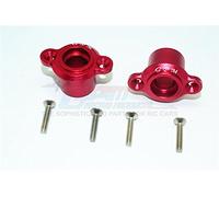 GPM Losi 1/6 Super Baja Rey 4X4 Desert Truck Upgrade Pièces Aluminium Rear Axle Adapters - 1Pr Set Red