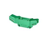 GPM pour ARRMA 1/16 Mini Kraton 3S 7075-T6 Tour d'amortisseur avant en aluminium usiné CNC Pièces de mise à niveau de remplacement pour pare-chocs arrière de voiture RC (vert)