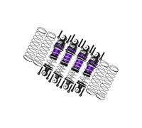 GPM Racing Aluminium 6061 Alloy Front (32mm) & Rear (36mm) Shock Set for LOSI 1/24 Micro-B 2WD Buggy RTR-LOS00007 Upgrade Parts - Purple