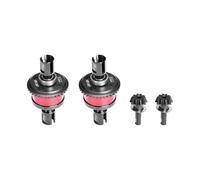 GPM Steel+Aluminium Front and Rear Complete Differential Set for Arrma 1:8 KRATON 6S V6 / Notorious V6 / Outcast/Talion / 1:7 Mojave EXB/FIRETEAM/BIG Rock 6S Upgrades - Red