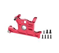 GPM Support de moteur à roulement en alliage d'aluminium pour Traxxas 1:8 Jato 4X4/1:10 Ford Fiesta ST Rally/Rustler 4X4/Slash 4WD Upgrade Parts - Rouge