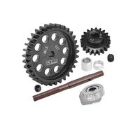 GPM Upgrade Parts for 1:5 Traxxas X Maxx 6S X Maxx 8S XRT 8S Monster Truck 40Cr Carbon Steel M1.5 Spur Gear 33T + Motor Gear 20T