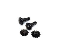 GPM Upgrade Parts for Traxxas Slash 4X4 Hard Steel Gear Set for Differential Assembly - 4Pcs Black