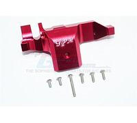 GPM Upgrade Parts for Traxxas TRX-4 Trail Defender Crawler Aluminium Transmission Lower Spur Gear Case Cover - 1Pc Set Red