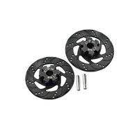 GPM Upgrade Parts For Traxxas Unlimited Desert Racer 4X4 (#85076-4) Aluminium +1mm Hex With Brake Disk - 1Pr Set Black