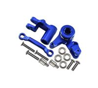 GPM Upgrade Parts For Traxxas XO-01 Supercar Aluminium Steering Assembly With Bearings & Stainless Steel Screws - 1 Set Blue