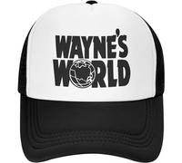 GPMZZMIX Casquette de Baseball Hiphop, Chapeau de Soleil Classique Wayne's World, Casquette de Baseball pour Femmes et Hommes, Chapeau de Camionneur Respirant, Cadeau d'extérieur