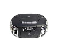 GPO PCD299 Lecteur Radio Cassette et CD prise Secteur ou alimenté par piles - Noir