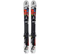 GPO Snowblade Snowkid | Ski Court avec Attache de sécurité Tyrolia-SR-10 | 99 cm de Longueur | Big Foot-Ski pour Homme et Femme
