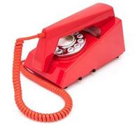 Téléphone Bouton Poussoir GPO Trim Phone Red