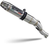 GPR Deeptone échappement complet en acier inoxydable avec catalyseur pour F.B Mondial Hps 125 2021-2023