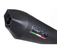 GPR Echappement Ducati Multistrada 1260 2018-2020 Homolog Slip-On Gp Noir Titane