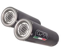 GPR Échappement Yamaha Fz6 600-Fazer S1-S2 2004-2013 M3 Coquelicot Dbkiller Dual