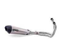 Gpr Exclusive New Grand Prix Evo Titanium Suzuki Gsx-s 1000 Gt 17-20 Homologated Full Line System Argenté Homologated